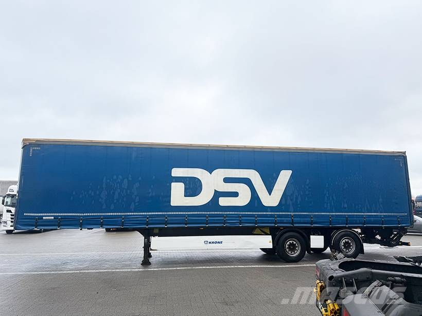 Krone 2 axle Curtainsider / Planenauflieger Curtain sider semi-trailers