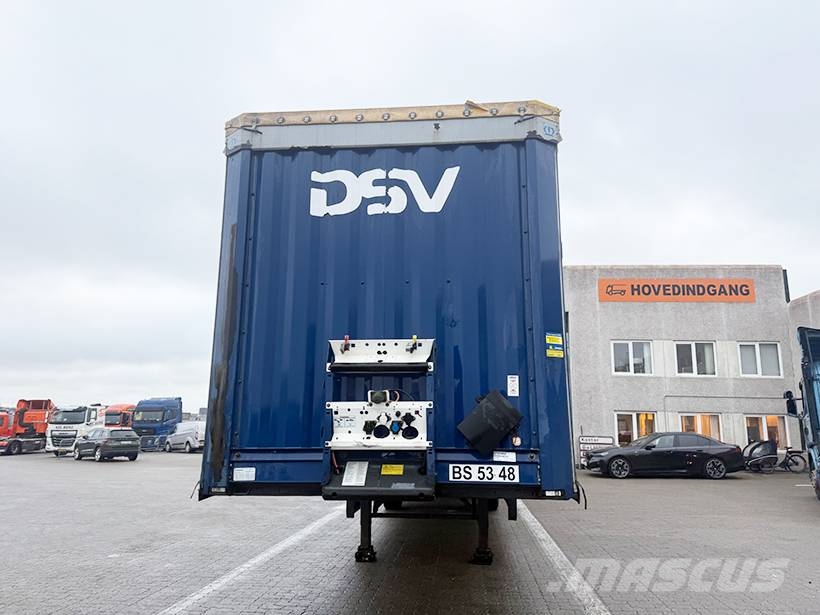 Krone 2 axle Curtainsider / Planenauflieger Curtain sider semi-trailers
