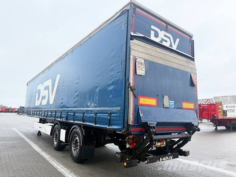 Krone 2 axle Curtainsider / Planenauflieger Curtain sider semi-trailers