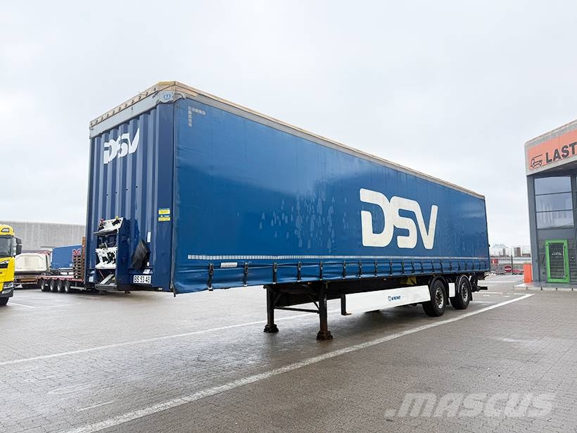 Krone 2 axle Curtainsider / Planenauflieger Curtain sider semi-trailers
