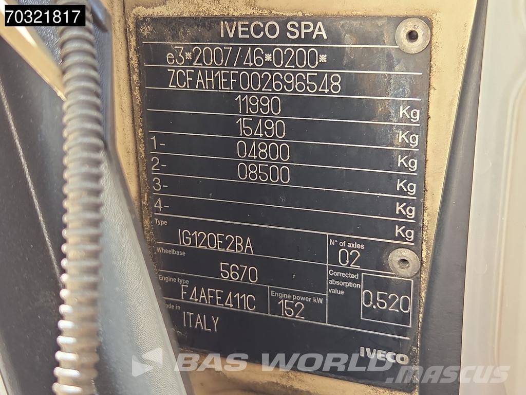 Iveco Eurocargo 120E210 Other 4X2 12t Cambio Automático Camiones caja cerrada
