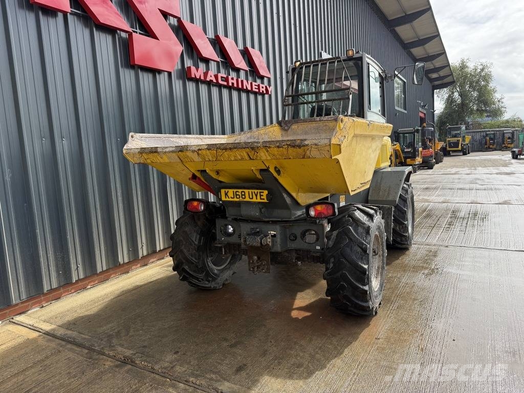 Wacker Neuson DV 60 Dual View 6 Ton Swivel Dumper Mini dumpere