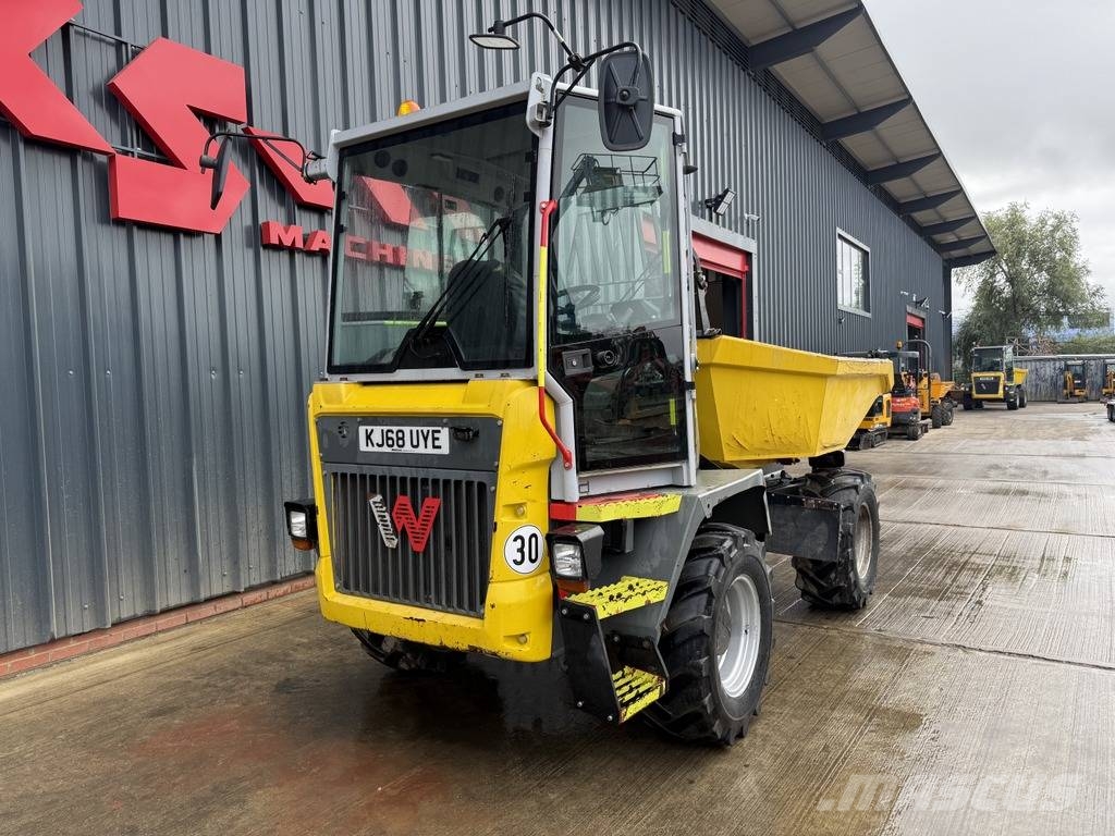 Wacker Neuson DV 60 Dual View 6 Ton Swivel Dumper Mini dumpere