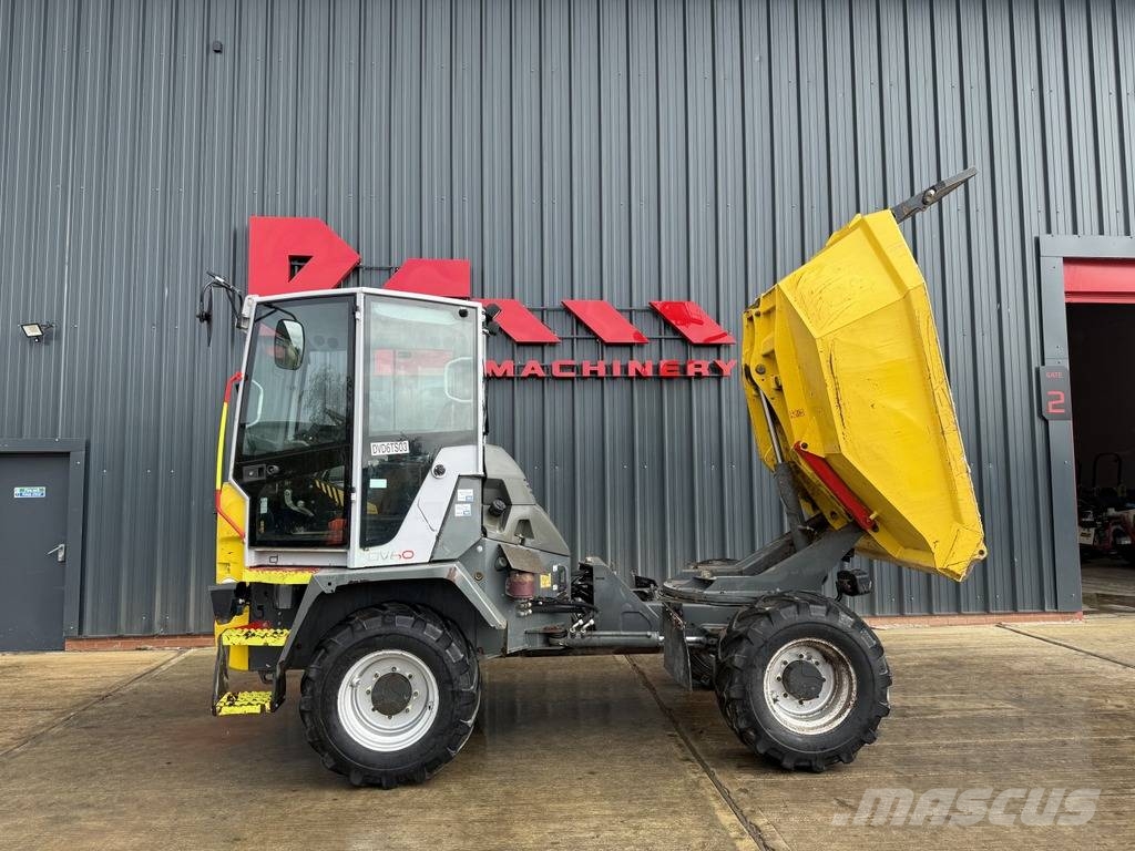 Wacker Neuson DV 60 Dual View 6 Ton Swivel Dumper Mini dumpere