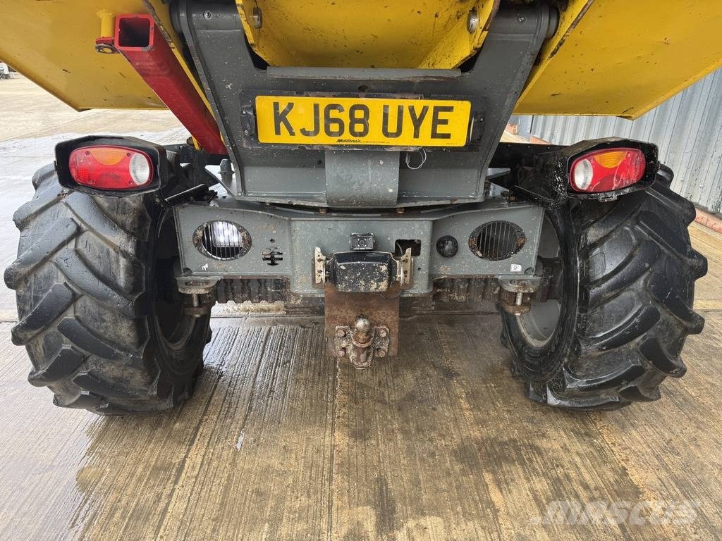 Wacker Neuson DV 60 Dual View 6 Ton Swivel Dumper Mini dumpere