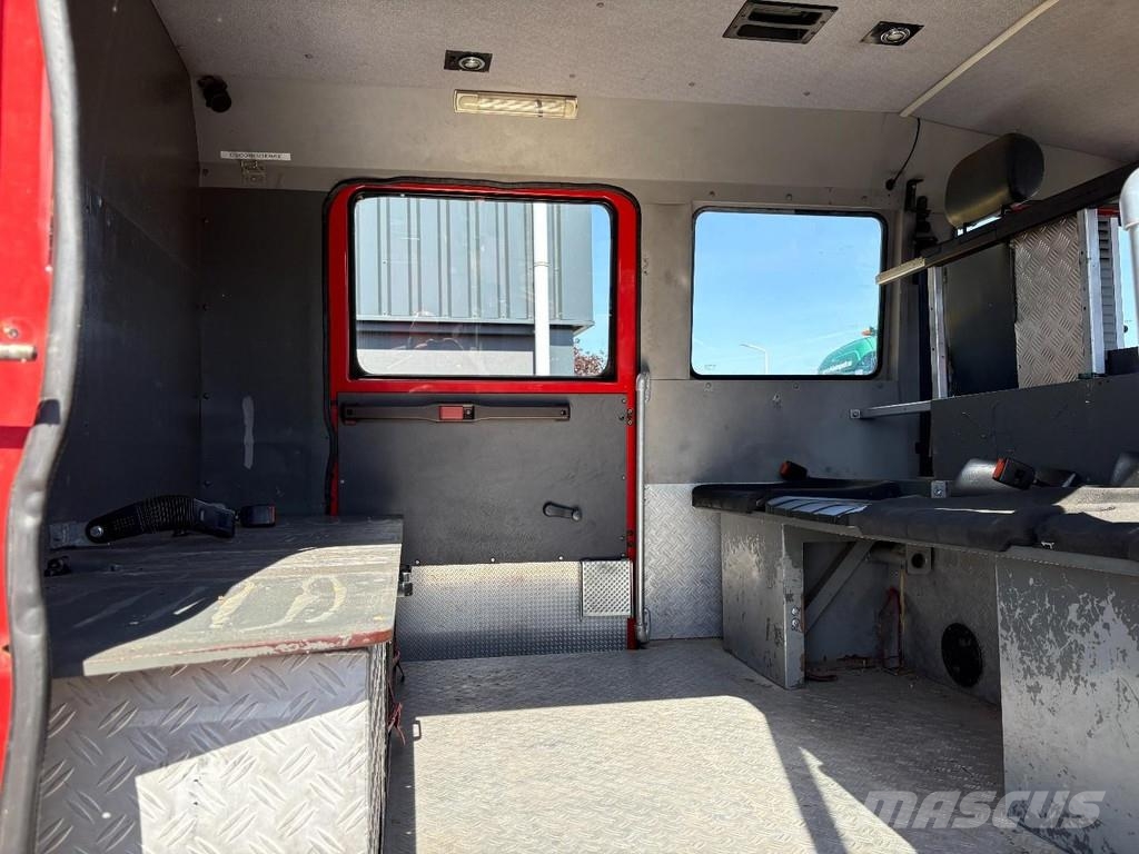 DAF AE55CE + FIRE TRUCK + 116766 KM + EXTENDABLE LADDE شاحنات حريق