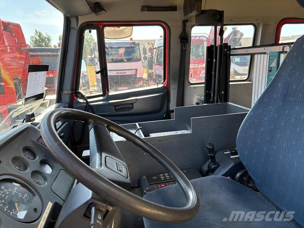DAF AE55CE + FIRE TRUCK + 116766 KM + EXTENDABLE LADDE شاحنات حريق