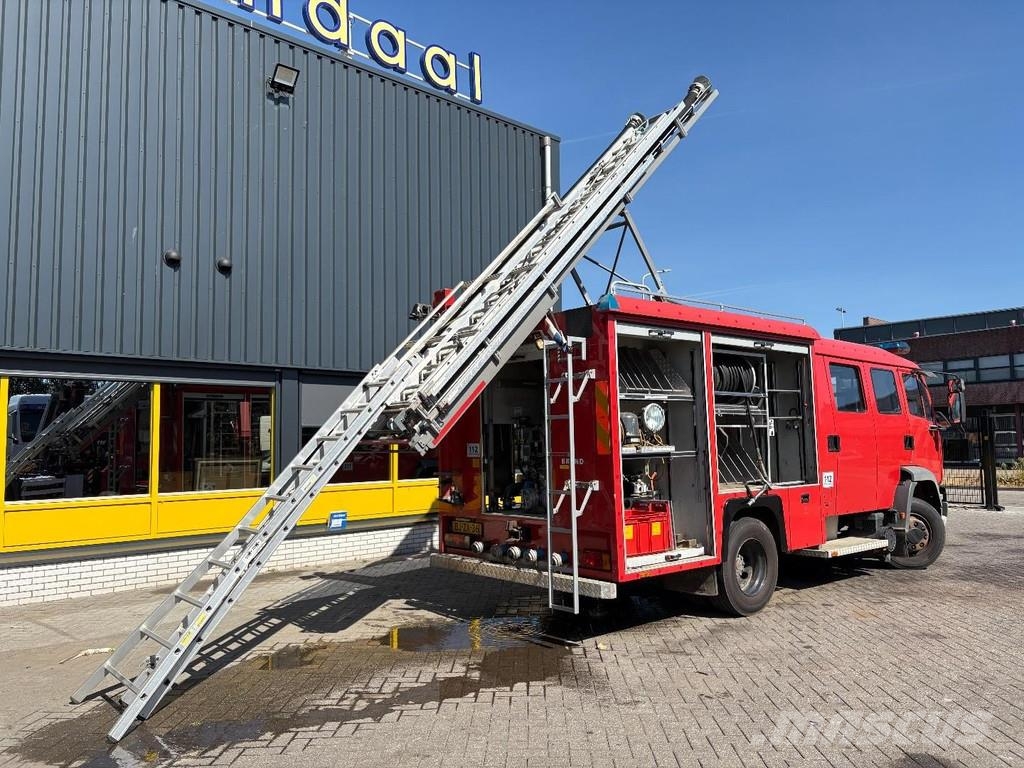 DAF AE55CE + FIRE TRUCK + 116766 KM + EXTENDABLE LADDE شاحنات حريق