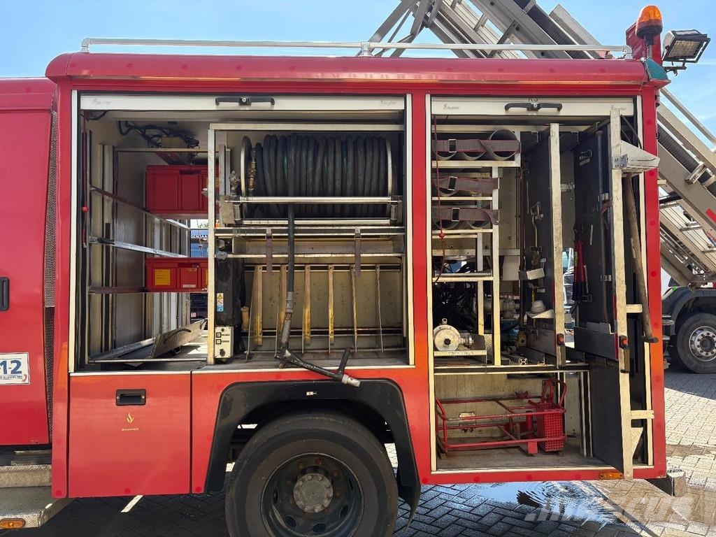 DAF AE55CE + FIRE TRUCK + 116766 KM + EXTENDABLE LADDE شاحنات حريق