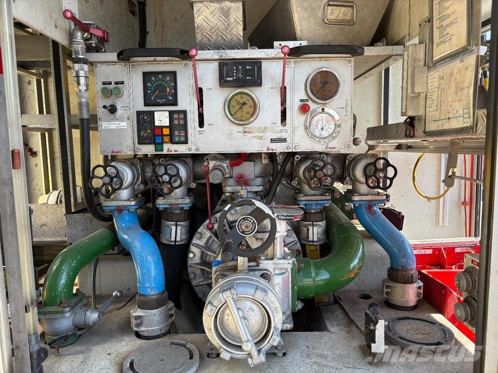 DAF AE55CE + FIRE TRUCK + 116766 KM + EXTENDABLE LADDE شاحنات حريق
