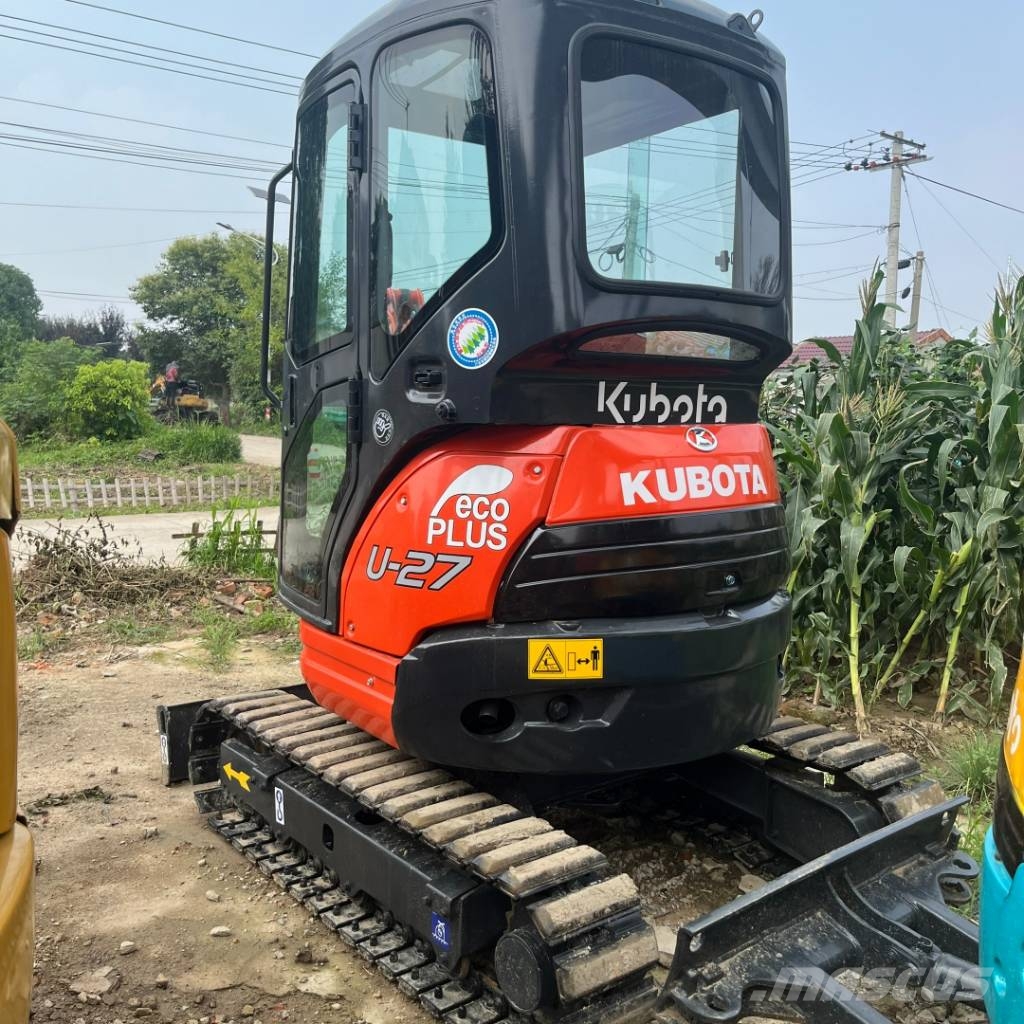 Kubota U 27 Mini ekskavatori < 7 t