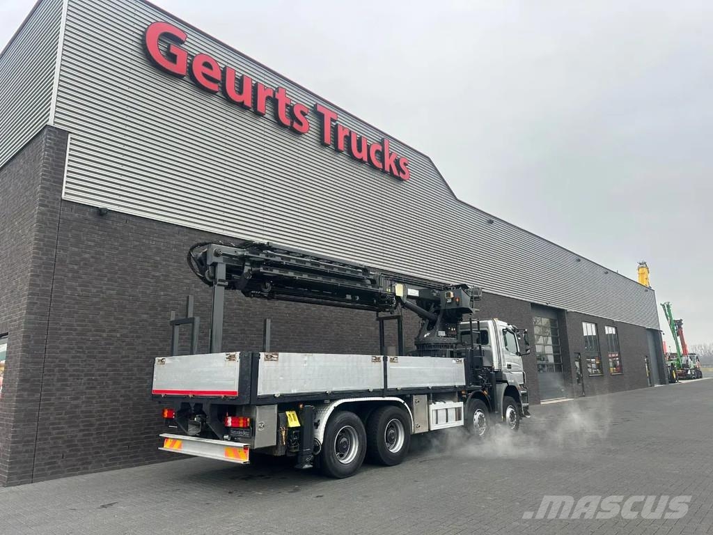Mercedes-Benz Axor 3243 8X4 BB + MKG HMK 350 + JIB MONTAGEKRAN/D Kamioni sa kranom