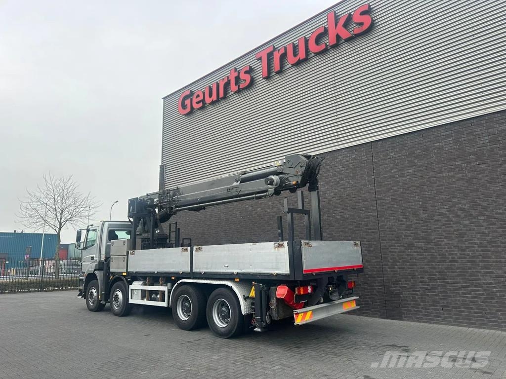 Mercedes-Benz Axor 3243 8X4 BB + MKG HMK 350 + JIB MONTAGEKRAN/D Kamioni sa kranom