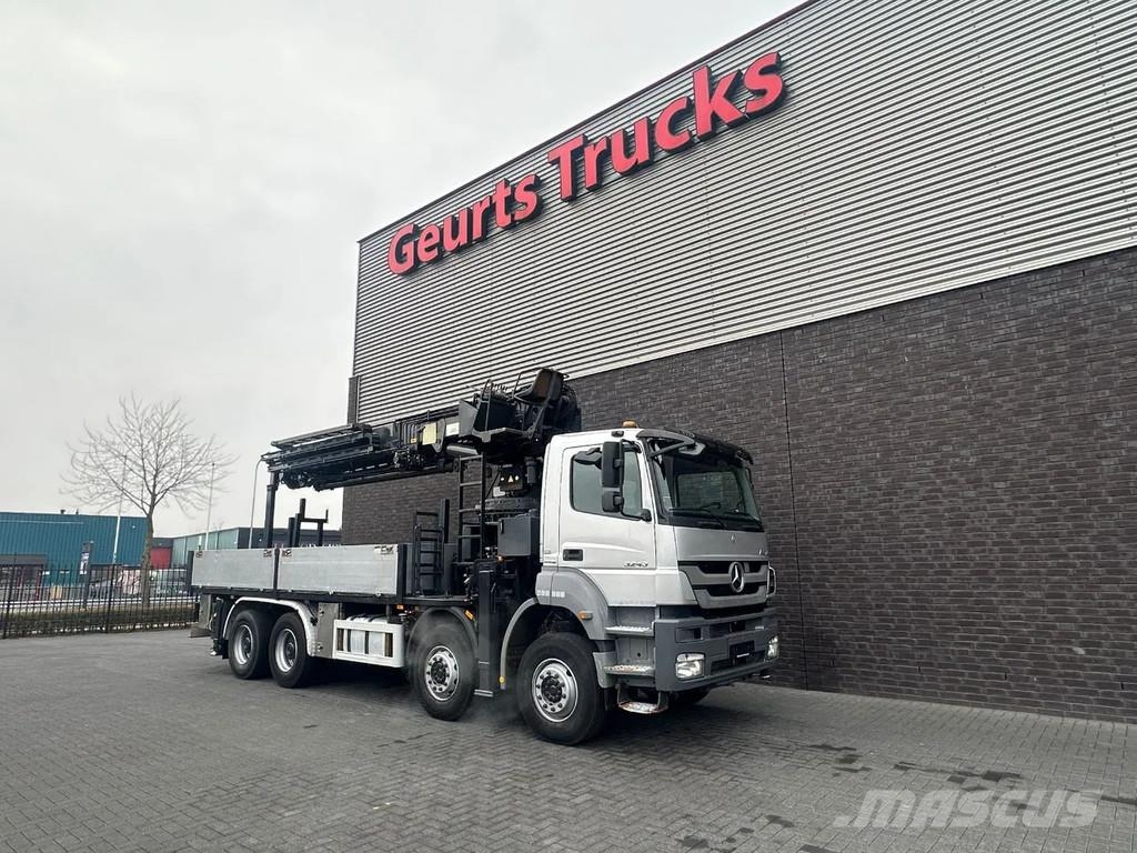 Mercedes-Benz Axor 3243 8X4 BB + MKG HMK 350 + JIB MONTAGEKRAN/D Kamioni sa kranom