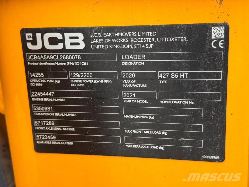 JCB 427HT Hjullastare