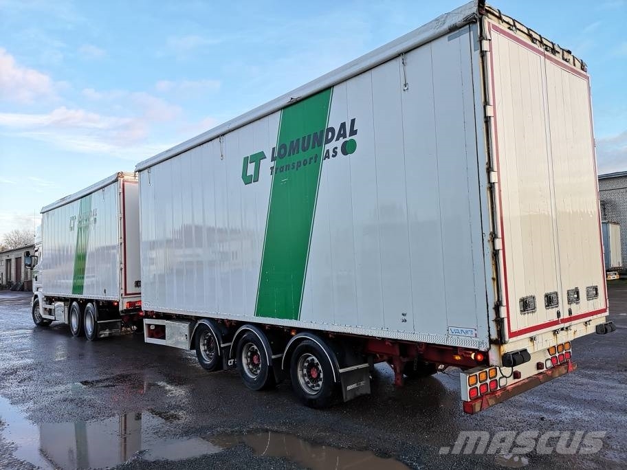 Scania R580LB6X4HNB RETARDER side opening Kofferaufbau