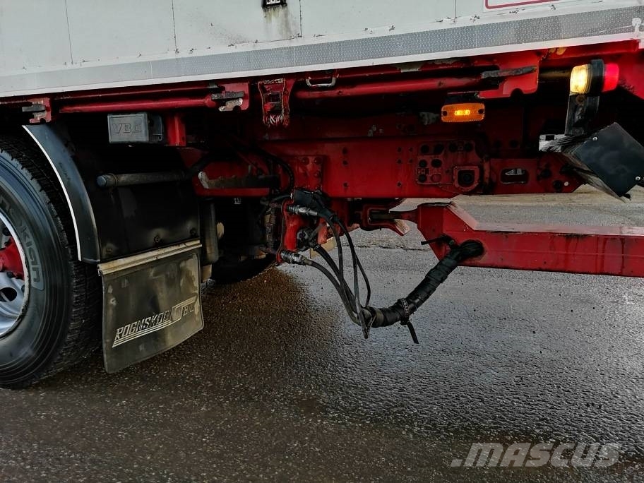 Scania R580LB6X4HNB RETARDER side opening Kofferaufbau