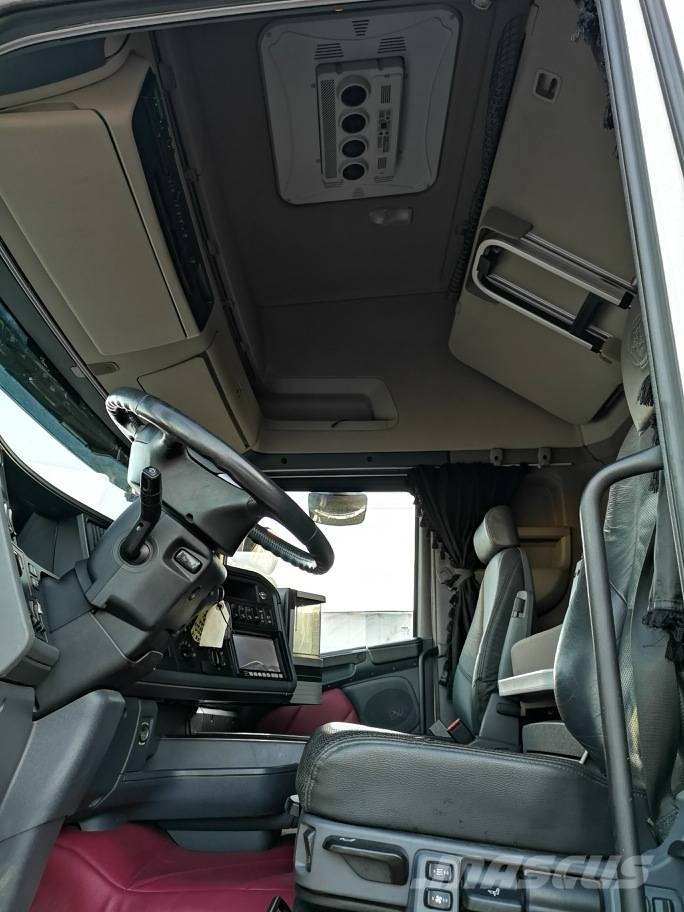 Scania R580LB6X4HNB RETARDER side opening Kofferaufbau