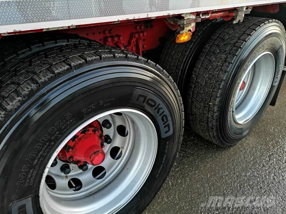 Scania R580LB6X4HNB RETARDER side opening Kofferaufbau