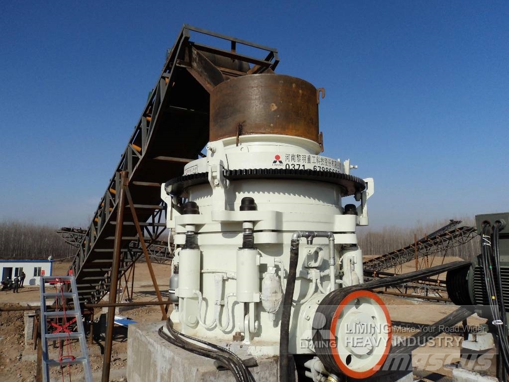 Liming HPT Mineral pebble granite hydraulic cone crusher Murskaimet