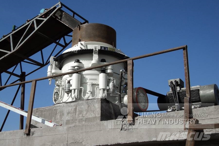 Liming HPT Mineral pebble granite hydraulic cone crusher Murskaimet