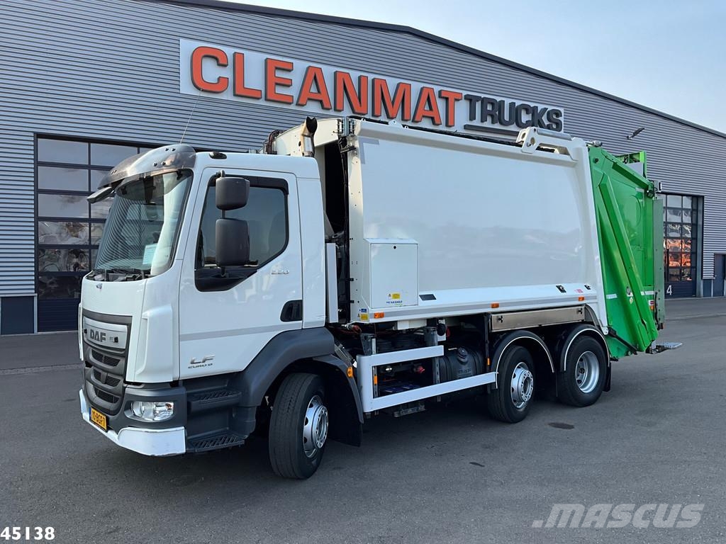 DAF FAG LF 220 Euro 6 Terberg Olympus 14m³ Just 122.74 Müllwagen