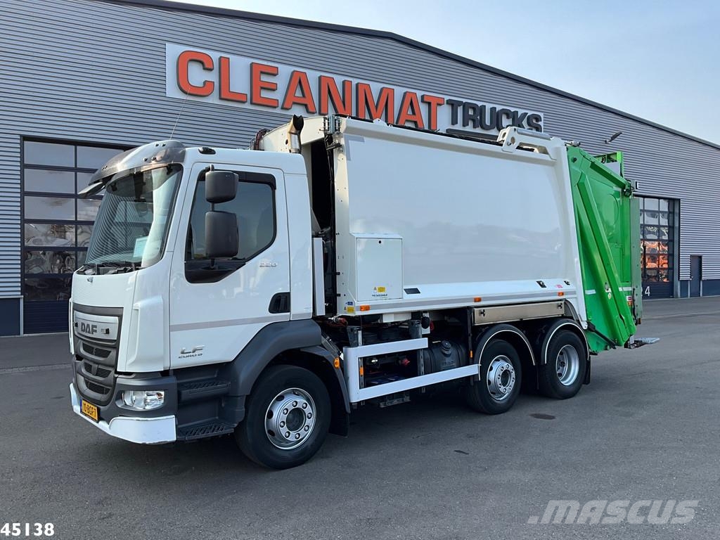 DAF FAG LF 220 Euro 6 Terberg Olympus 14m³ Just 122.74 Müllwagen