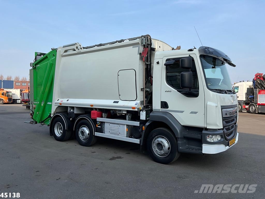 DAF FAG LF 220 Euro 6 Terberg Olympus 14m³ Just 122.74 Müllwagen