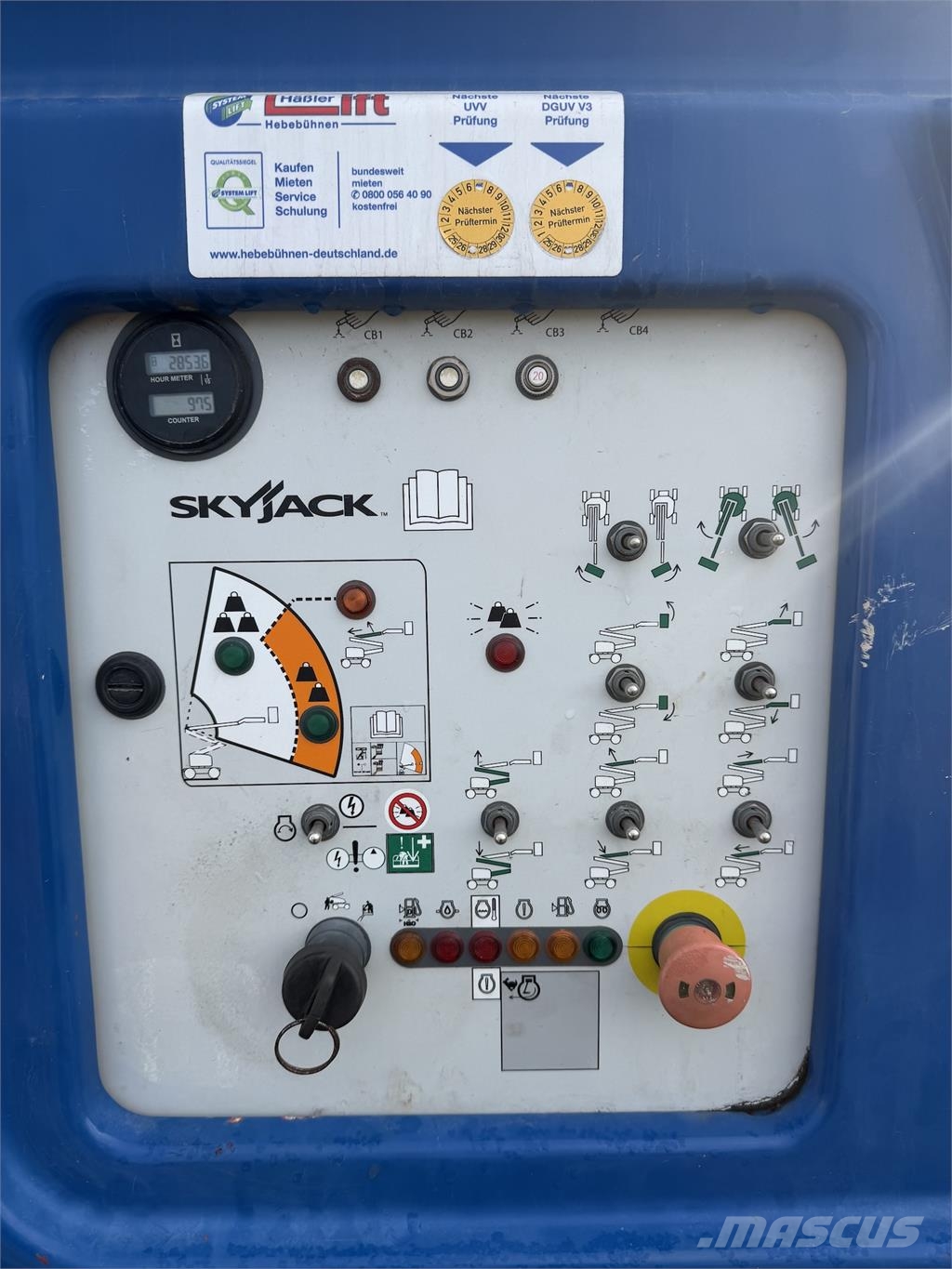 SkyJack SJ85AJ Съчленени стрелови подемници