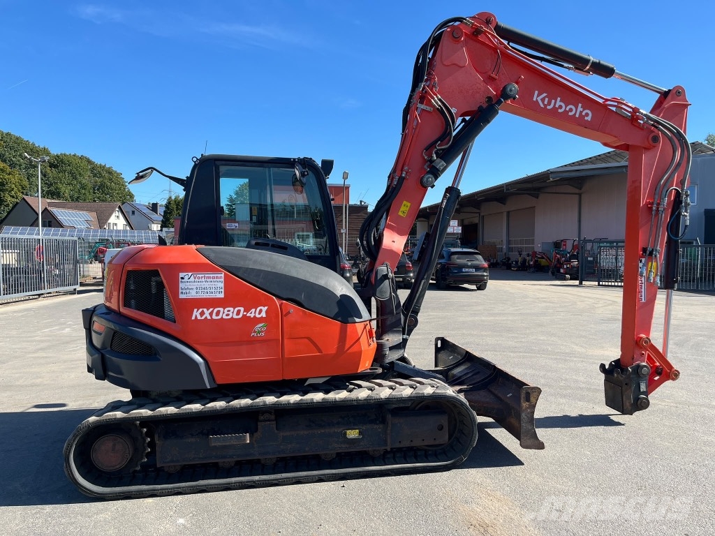 Kubota KX 080-4N Midibagger 7t - 12t