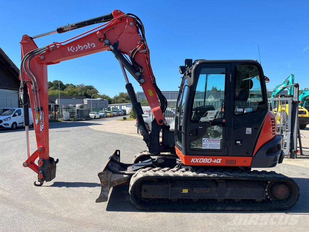 Kubota KX 080-4N Midibagger 7t - 12t