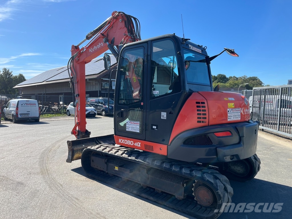 Kubota KX 080-4N Midibagger 7t - 12t