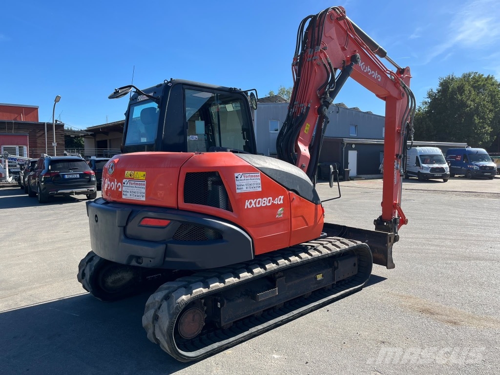 Kubota KX 080-4N Midibagger 7t - 12t