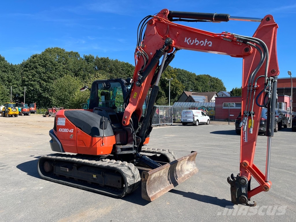 Kubota KX 080-4N Midibagger 7t - 12t