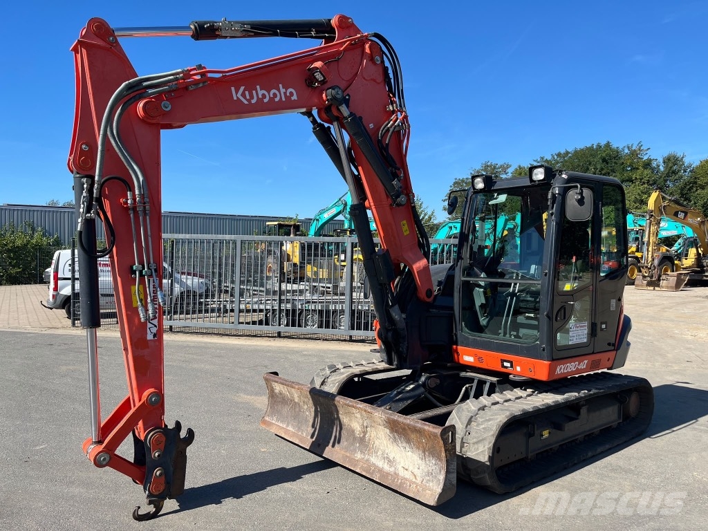 Kubota KX 080-4N Midibagger 7t - 12t