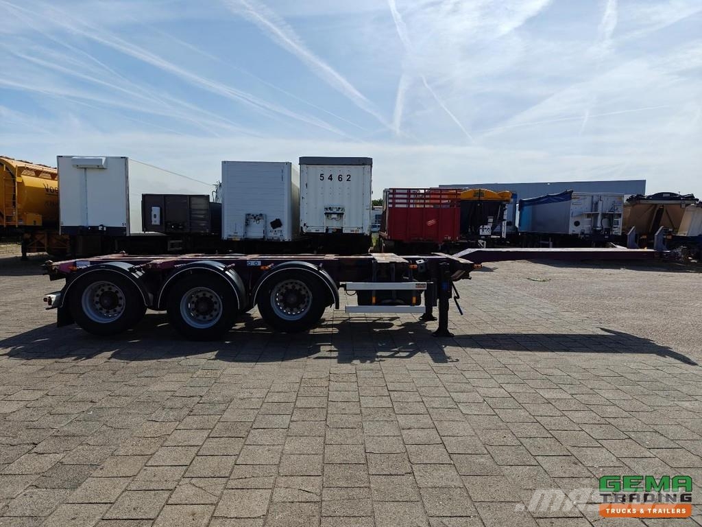 D-tec FT-43-03V Multi - All Connections - Head-Center-Re Semirremolques portacontenedores