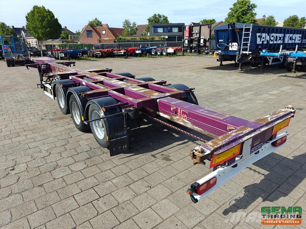 D-tec FT-43-03V Multi - All Connections - Head-Center-Re Semirremolques portacontenedores