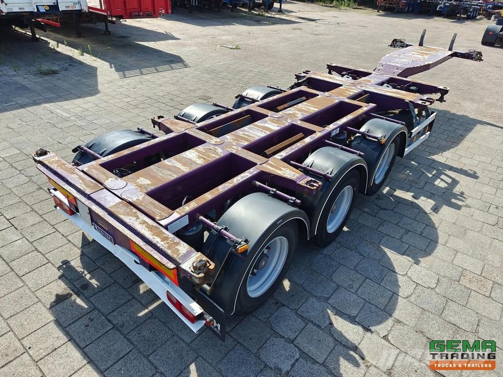 D-tec FT-43-03V Multi - All Connections - Head-Center-Re Semirremolques portacontenedores