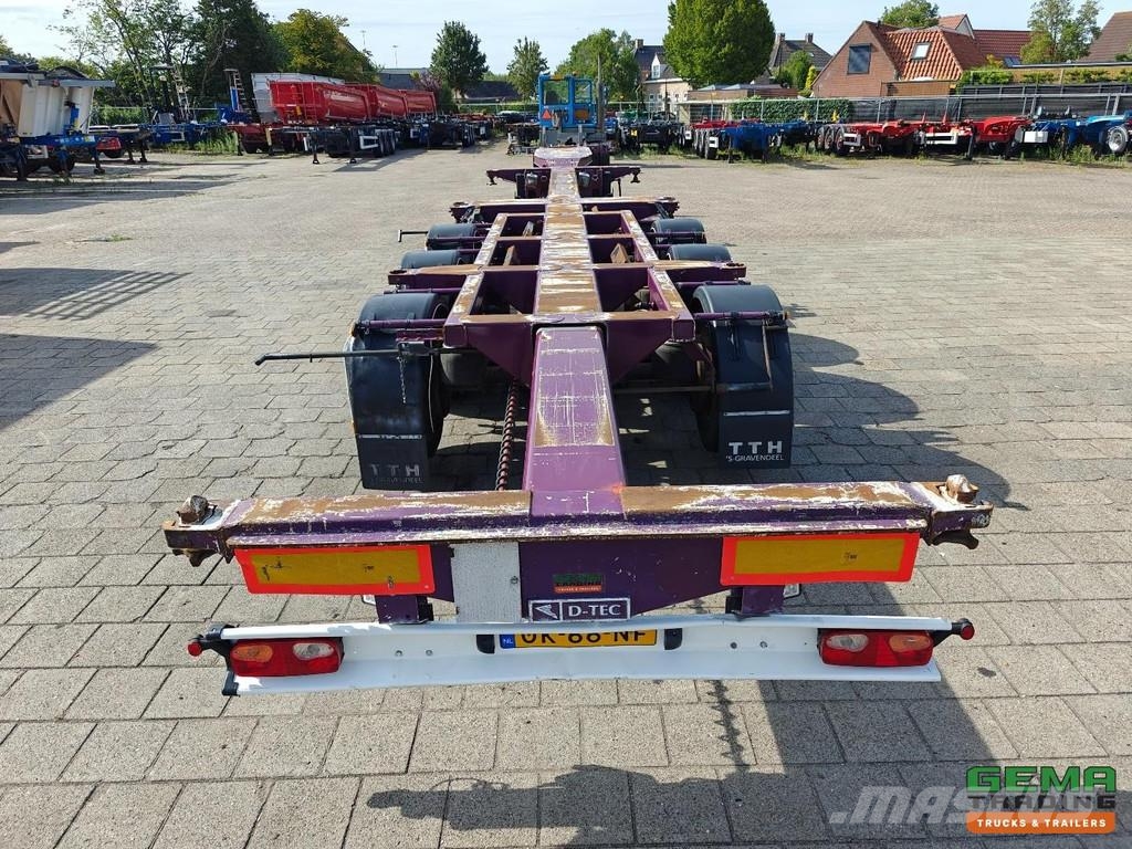 D-tec FT-43-03V Multi - All Connections - Head-Center-Re Semirremolques portacontenedores