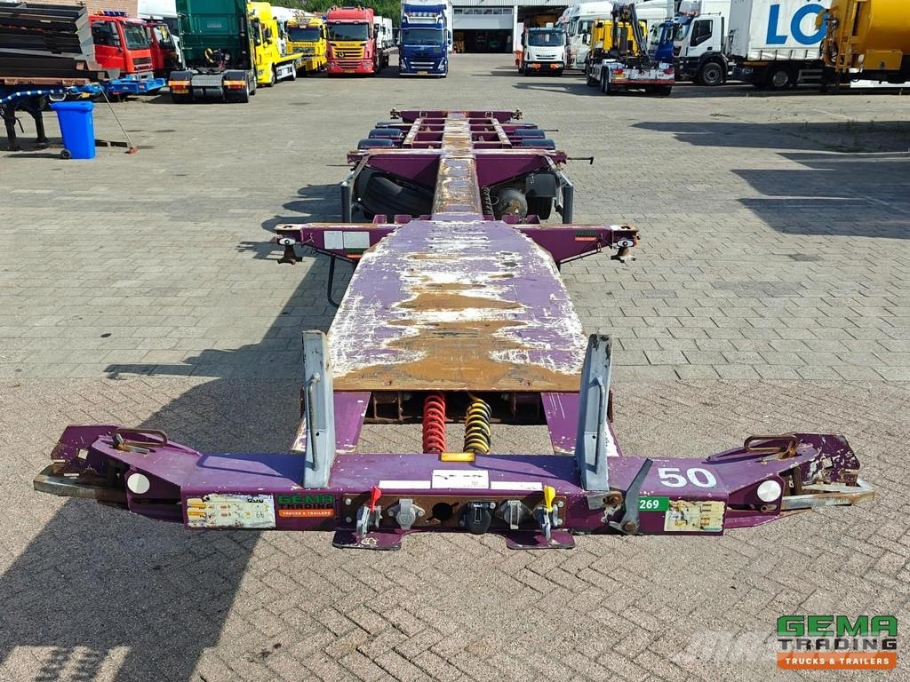 D-tec FT-43-03V Multi - All Connections - Head-Center-Re Semirremolques portacontenedores