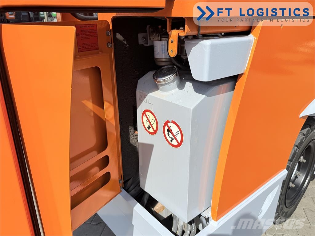 Hubtex DQ40D | DIESEL | TRIPLEX 6500MM | FORK-POSITIONER 4-way reach trucks