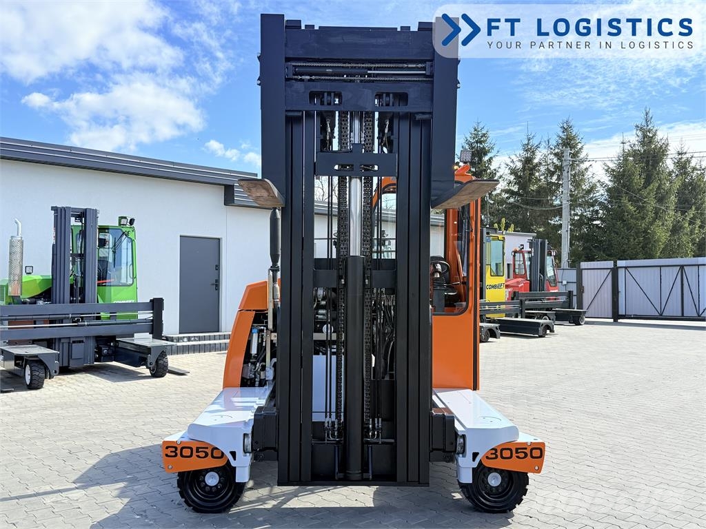Hubtex DQ40D | DIESEL | TRIPLEX 6500MM | FORK-POSITIONER 4-way reach trucks