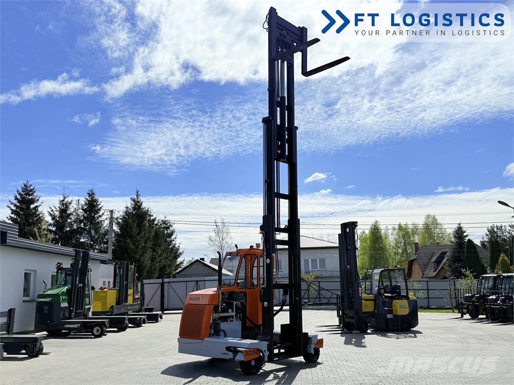 Hubtex DQ40D | DIESEL | TRIPLEX 6500MM | FORK-POSITIONER 4-way reach trucks
