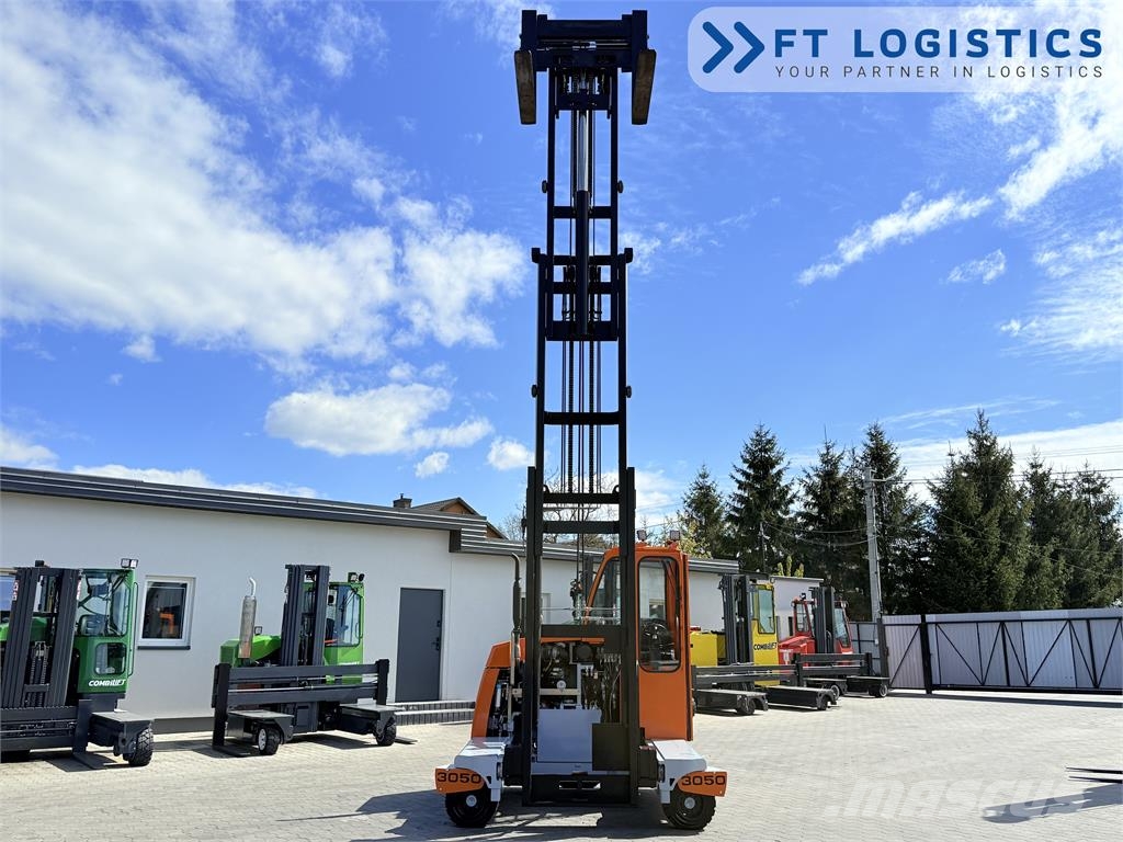 Hubtex DQ40D | DIESEL | TRIPLEX 6500MM | FORK-POSITIONER 4-way reach trucks
