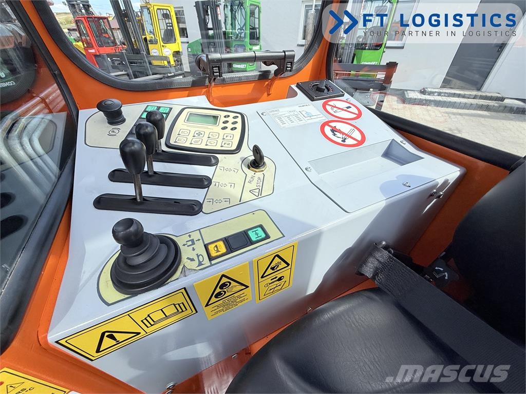 Hubtex DQ40D | DIESEL | TRIPLEX 6500MM | FORK-POSITIONER 4-way reach trucks