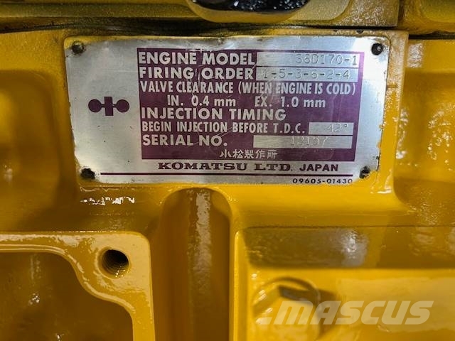 Komatsu S6D170-1 Engines