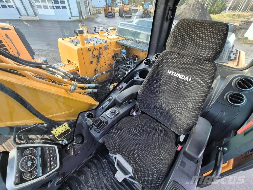 Hyundai HX 140 HWC Kāpurķēžu ekskavatori