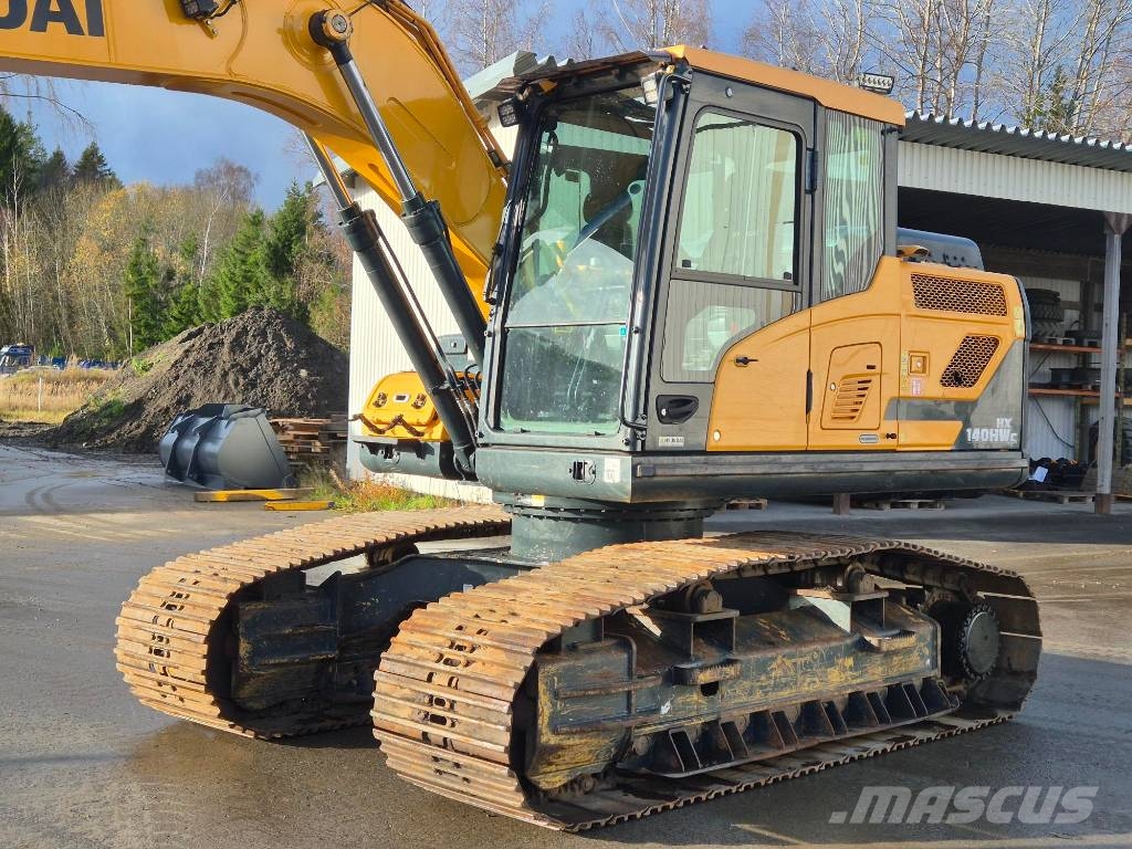 Hyundai HX 140 HWC Kāpurķēžu ekskavatori