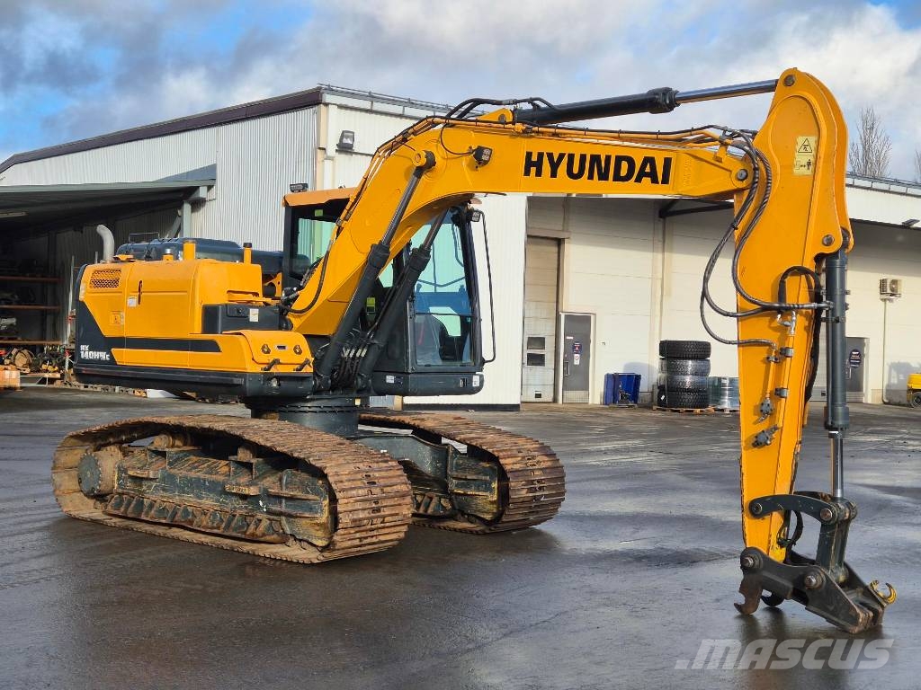 Hyundai HX 140 HWC Kāpurķēžu ekskavatori