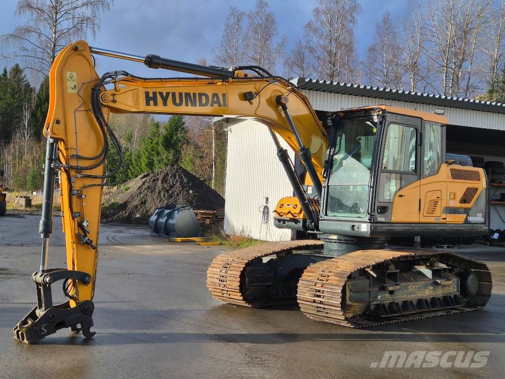 Hyundai HX 140 HWC Kāpurķēžu ekskavatori